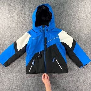 Obermeyer Kids Snow Ski Winter Jacket Blue/Black Size 5